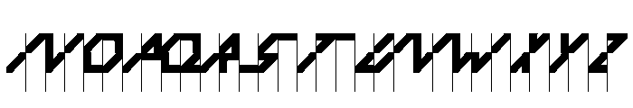Font 423 Font UPPERCASE