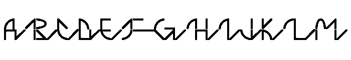 Font 436 Font UPPERCASE