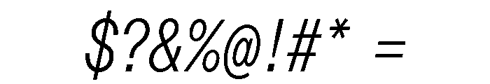 Font 440 Font OTHER CHARS