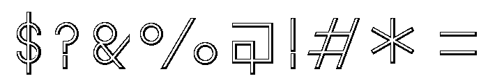 Font 44 Font OTHER CHARS