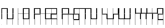 Font 441 Font UPPERCASE