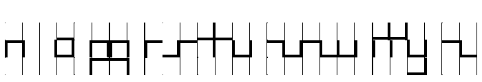 Font 441 Font LOWERCASE