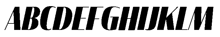 Font 444 Font UPPERCASE
