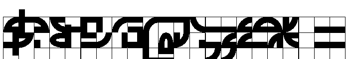 Font 445 Font OTHER CHARS
