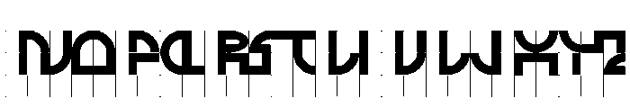 Font 445 Font UPPERCASE