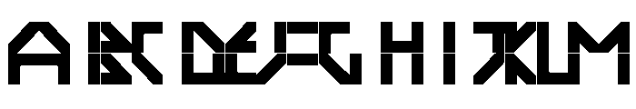 Font 448 Font UPPERCASE