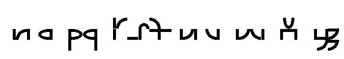 Font 449 Font LOWERCASE