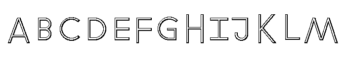 Font 44 Font UPPERCASE