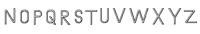 Font 44 Font LOWERCASE