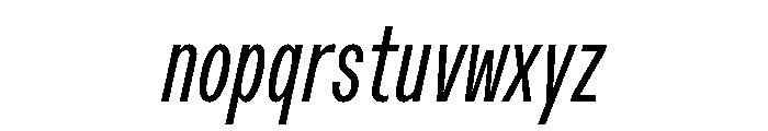 Font 451 Font LOWERCASE