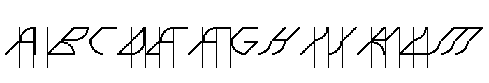 Font 455 Font UPPERCASE