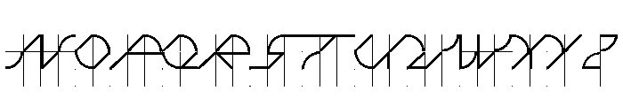 Font 455 Font UPPERCASE