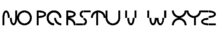 Font 456 Font UPPERCASE