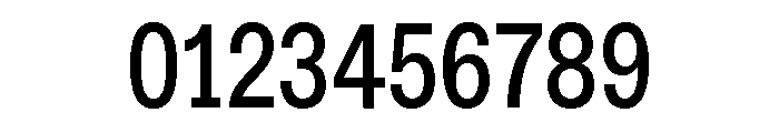 Font 458 Font OTHER CHARS