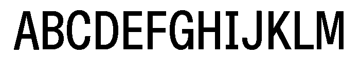 Font 458 Font UPPERCASE