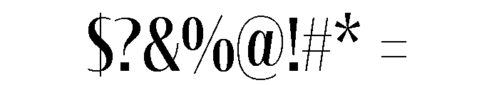 Font 459 Font OTHER CHARS