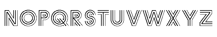Font 45 Font UPPERCASE