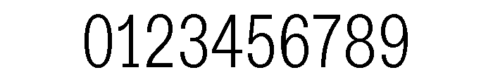 Font 461 Font OTHER CHARS