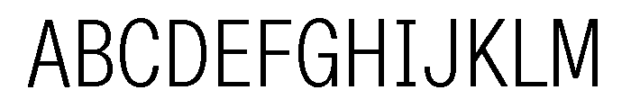 Font 461 Font UPPERCASE