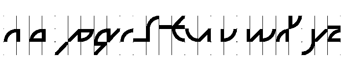 Font 482 Font LOWERCASE