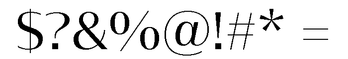 Font 484 Font OTHER CHARS