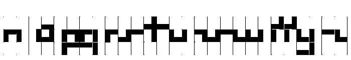 Font 485 Font LOWERCASE