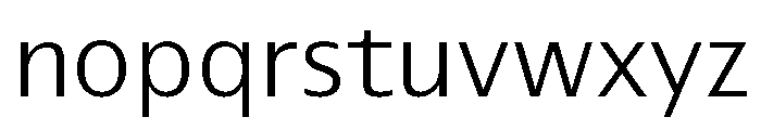 Font 486 Font LOWERCASE