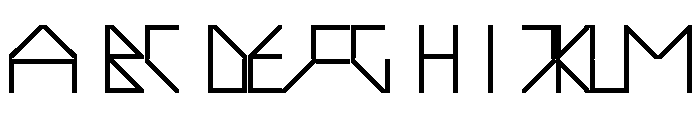Font 487 Font UPPERCASE