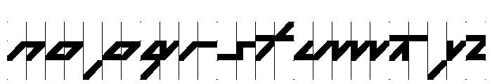 Font 488 Font LOWERCASE
