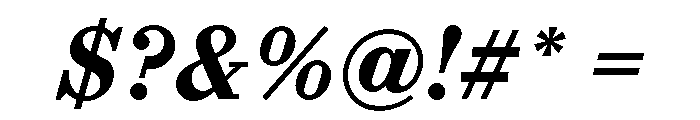 Font 49 Font OTHER CHARS