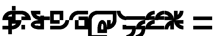 Font 493 Font OTHER CHARS