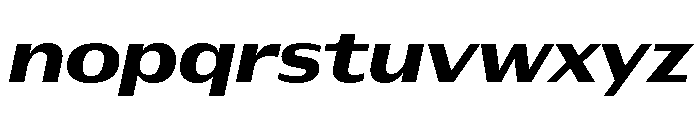 Font 494 Font LOWERCASE