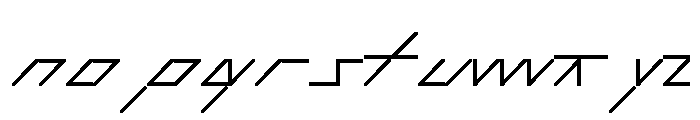 Font 497 Font LOWERCASE