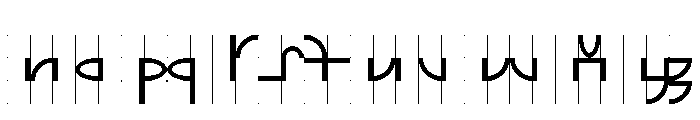 Font 506 Font LOWERCASE