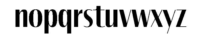 Font 509 Font LOWERCASE