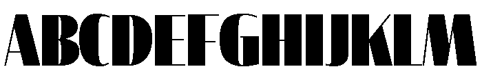 Font 510 Font UPPERCASE