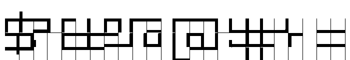 Font 511 Font OTHER CHARS