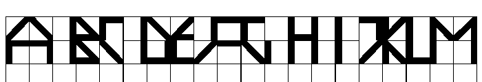 Font 512 Font UPPERCASE
