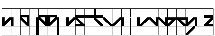 Font 512 Font LOWERCASE