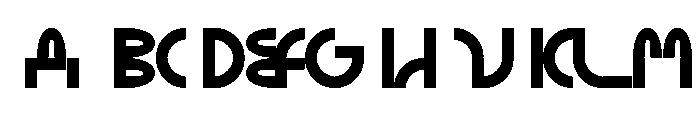 Font 520 Font UPPERCASE