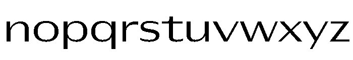 Font 522 Font LOWERCASE