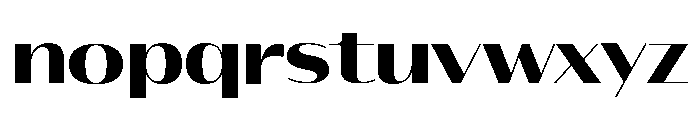Font 524 Font LOWERCASE