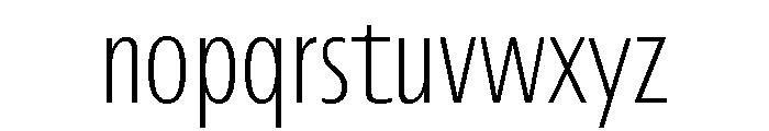 Font 530 Font LOWERCASE