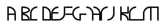 Font 535 Font UPPERCASE