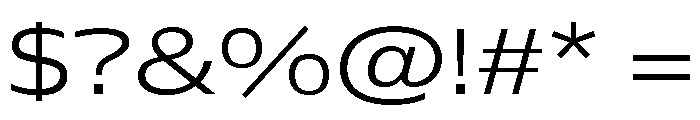Font 536 Font OTHER CHARS