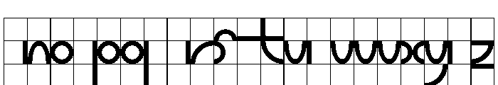 Font 539 Font LOWERCASE