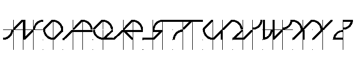 Font 541 Font UPPERCASE