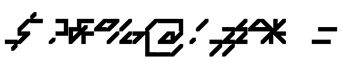 Font 550 Font OTHER CHARS