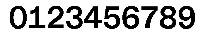 Font 551 Font OTHER CHARS