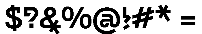 Font 554 Font OTHER CHARS
